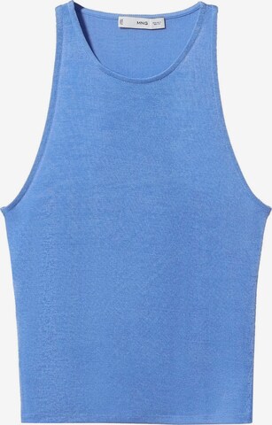 MANGO Top 'DEXTER' in Blauw: voorkant