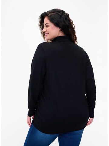 Zizzi Pullover 'MCARRIE' in Schwarz