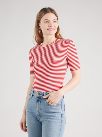 Soft Rebels Shirt 'Fenja' in Red: front