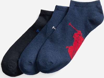 Polo Ralph Lauren Čarape u mornarsko plava / crvena / crna / bijela, Pregled proizvoda