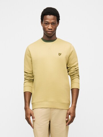 Sweat-shirt Lyle & Scott en vert : devant