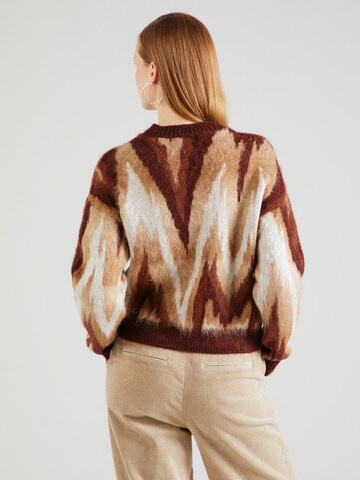 Pull-over 'LOTTIE' ONLY en marron