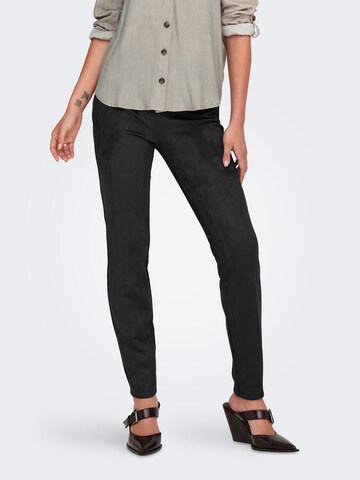 Skinny Leggings 'ONLAngaline' ONLY en noir : devant