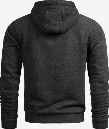 Alessandro Salvarini Sweatshirt 'Calgarii' in Grey