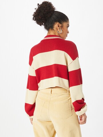 GLAMOROUS Pullover in Rot