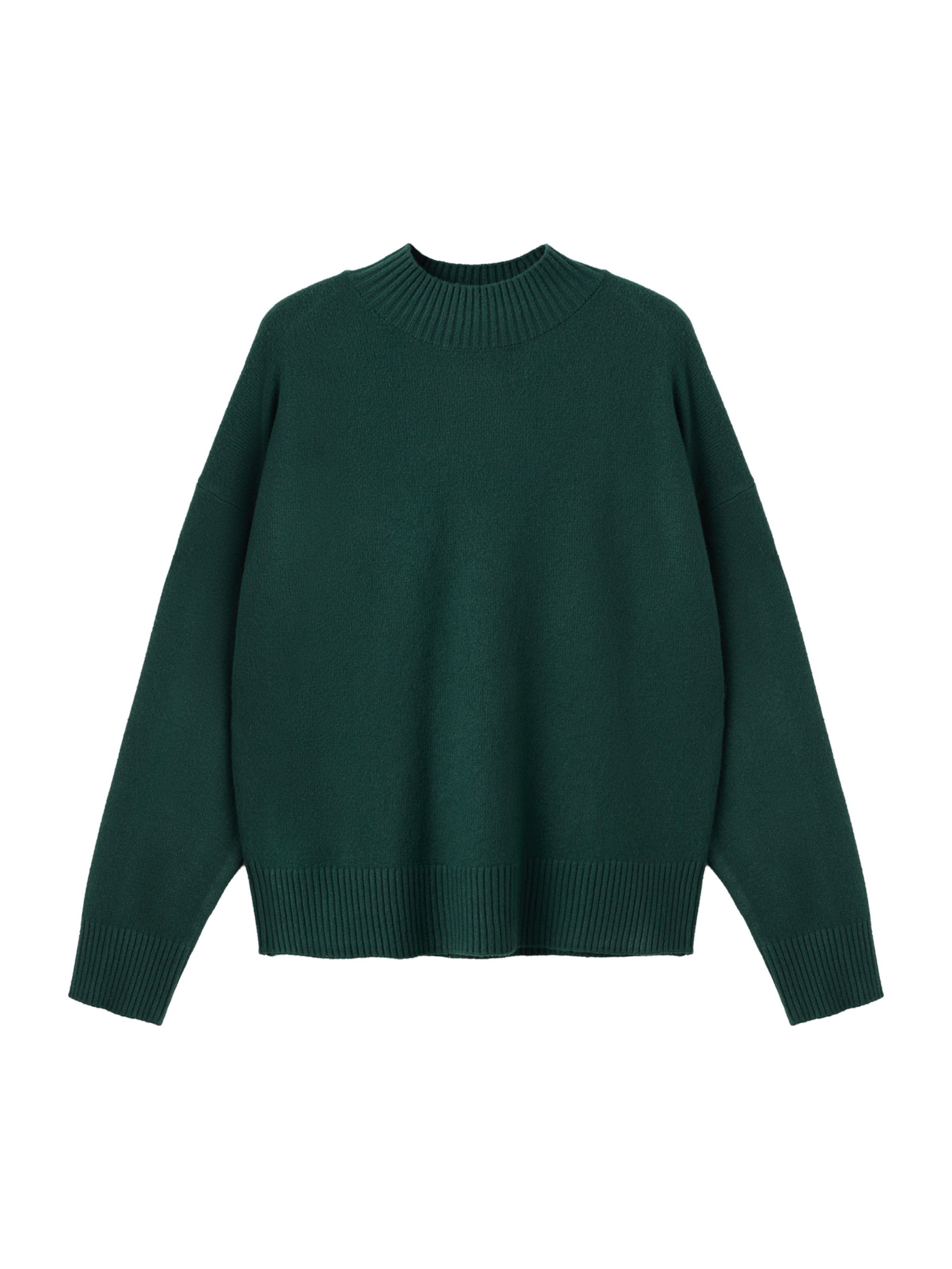 MANGO Trui 'AMELI' in Groen: voorkant