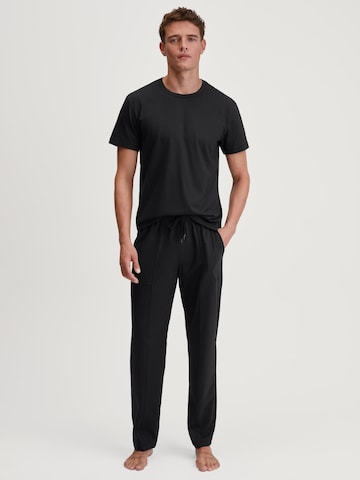 CALIDA Pyjamahose 'RMX Sleep Weekend'‌‌‌‌‌‌‌ in Schwarz