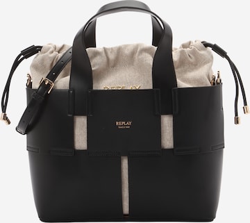 REPLAY Käsilaukku värissä musta: etupuoli