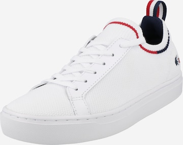 LACOSTE Platform trainers in White: front