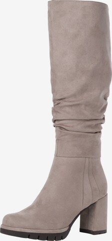 Bottes MARCO TOZZI en gris : devant