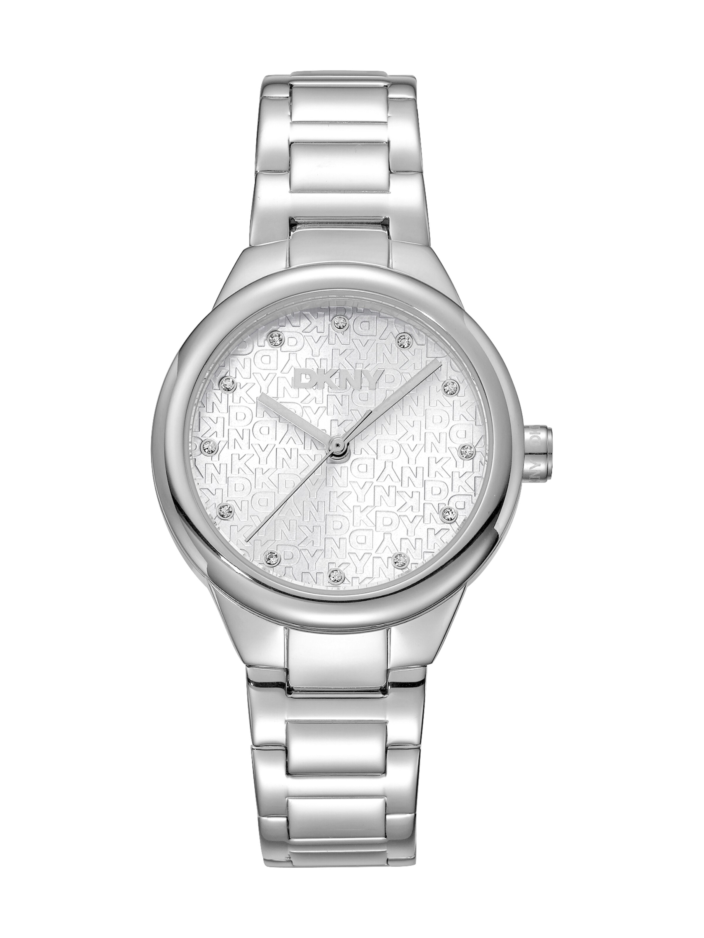 DKNY Uhr 'Everyday' in Silber: Vorderseite