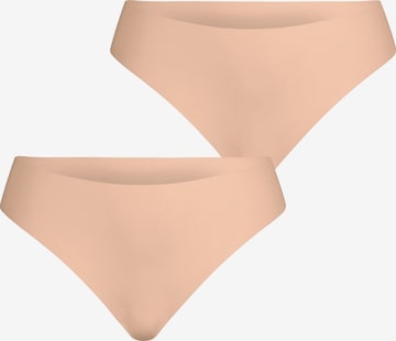 Nur Die Slip ' Invisible Seamless ' in Beige: Vorderseite
