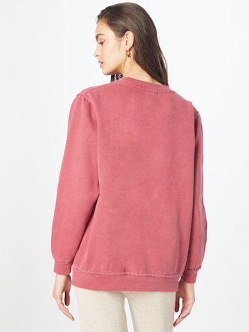 Oasis Sweatshirt 'Let Love Grow' in Roze