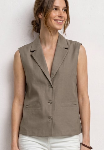 STREET ONE Weste in Beige: Vorderseite