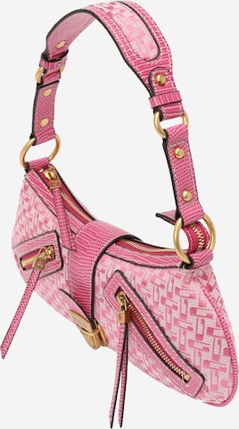 GUESS Taška přes rameno 'BELLE' – pink: přední strana