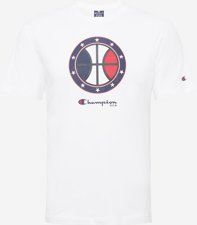 Champion Authentic Athletic Apparel Tričko 'Off Court' - námornícka modrá / červená / biela, Produkt