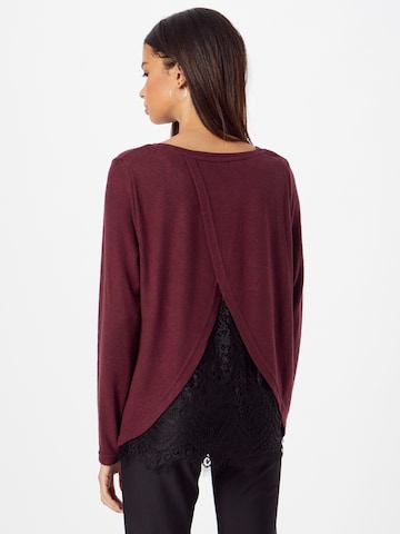 Pull-over 'Mayea' ONLY en rouge