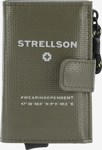 STRELLSON Tegnebog 'Stockwell 2.0' i grøn: forside