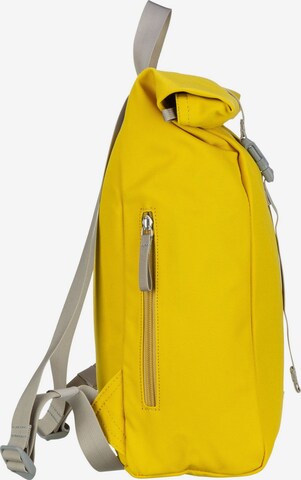 SANDQVIST Backpack 'Kaj' in Yellow