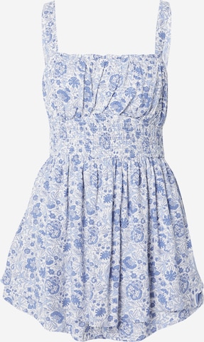 HOLLISTER Summer Dress in Blue: front