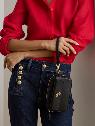 Lauren Ralph Lauren Umhängetasche in Schwarz: Vorderseite