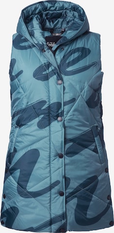 Gilet Ulla Popken en vert : devant