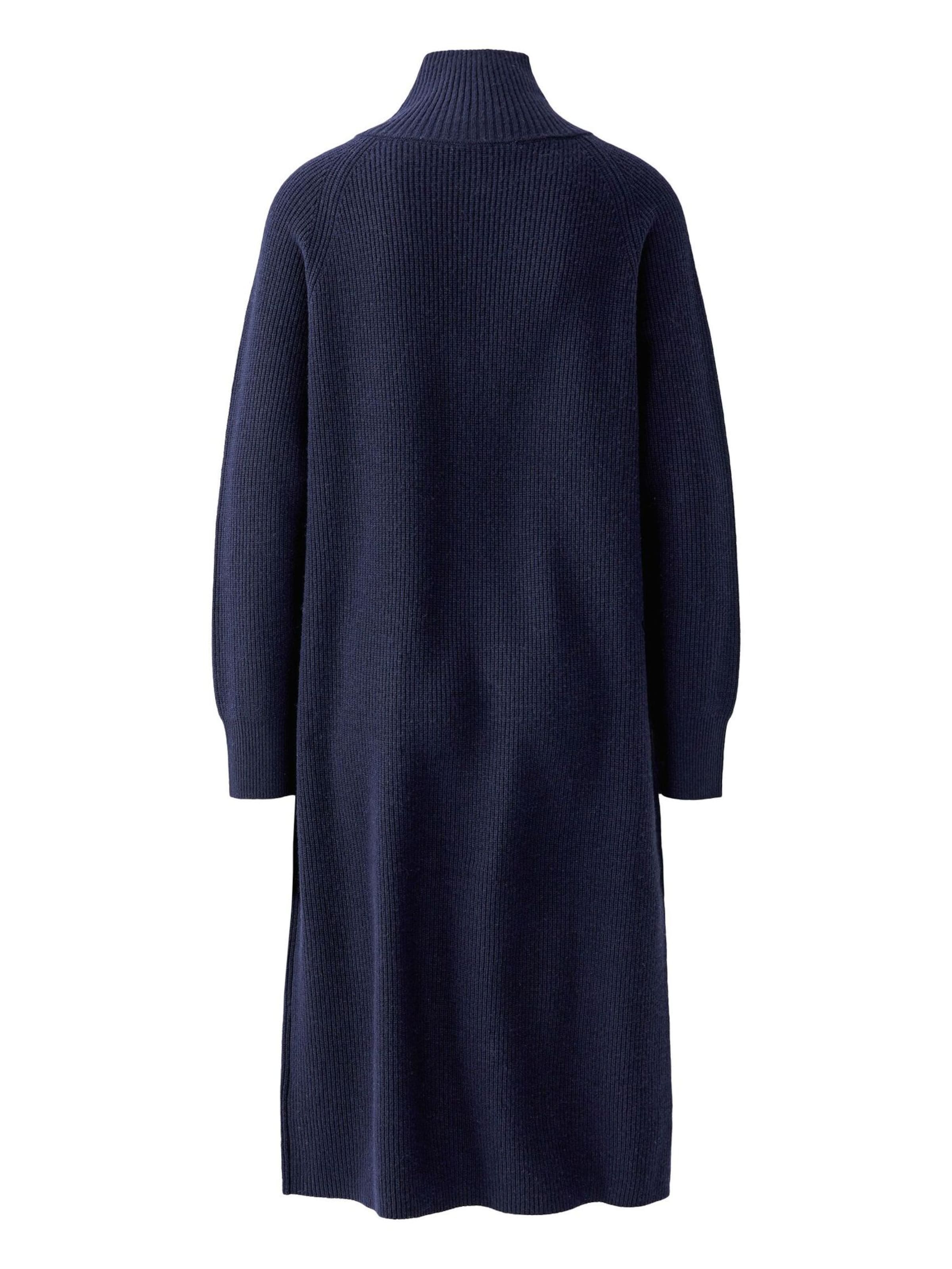 OUI Strickkleid in Blau