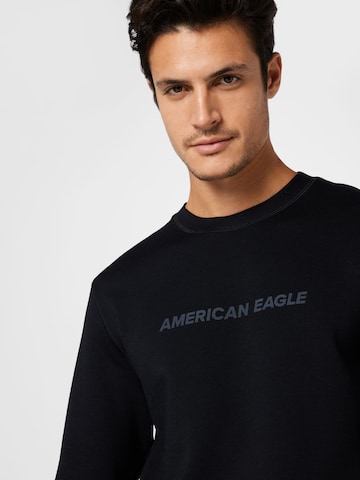 American Eagle Sweatshirt in Schwarz