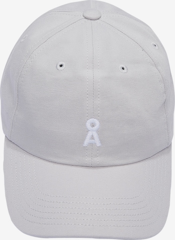 Casquette ARMEDANGELS en gris : devant