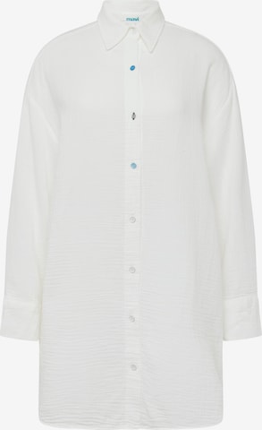 Mavi Blouse in White: front