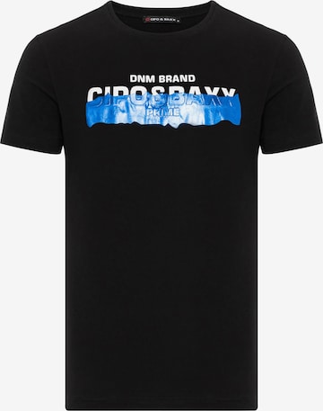 CIPO & BAXX T-Shirt in Schwarz: predná strana