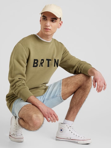 BURTON Regular fit Sweatshirt in Groen