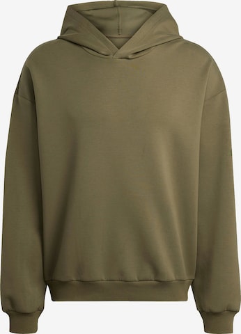 ADIDAS SPORTSWEAR Urheilullinen collegepaita 'Soft Lux' värissä vihreä: etupuoli