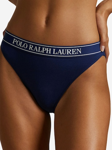 Polo Ralph Lauren Slip ' Polo Essentials ' in Blue: front