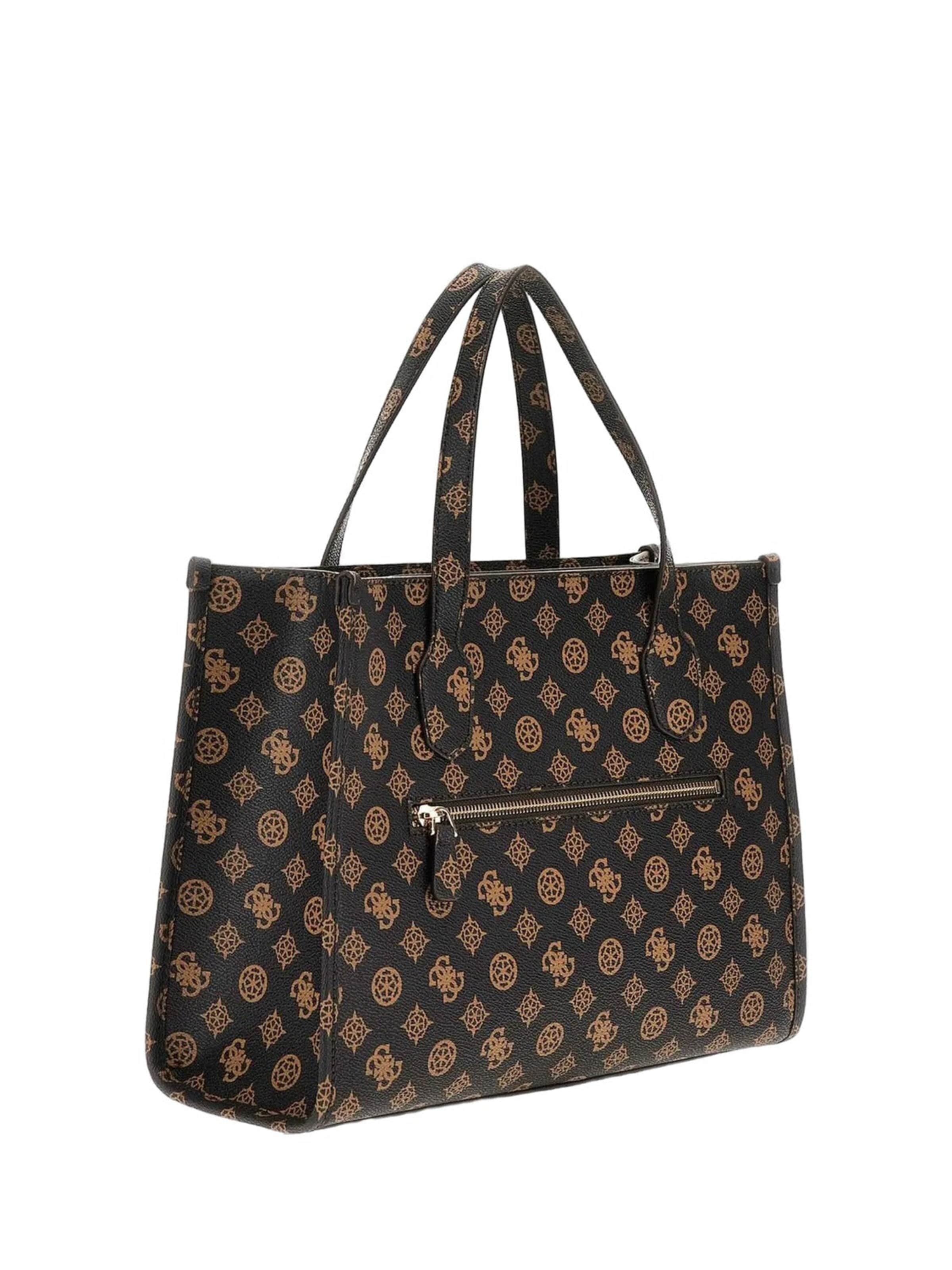 Cabas 'House Party' GUESS en marron