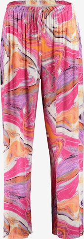 Hailys Wide leg Trousers 'Fa44jola' in Pink: front