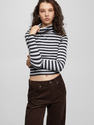 Pull&Bear Pullover in Grau: predná strana