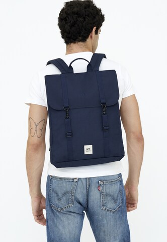 Lefrik Laptoptas in Blauw: voorkant