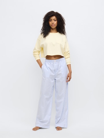 Calvin Klein Underwear Панталон пижама в синьо