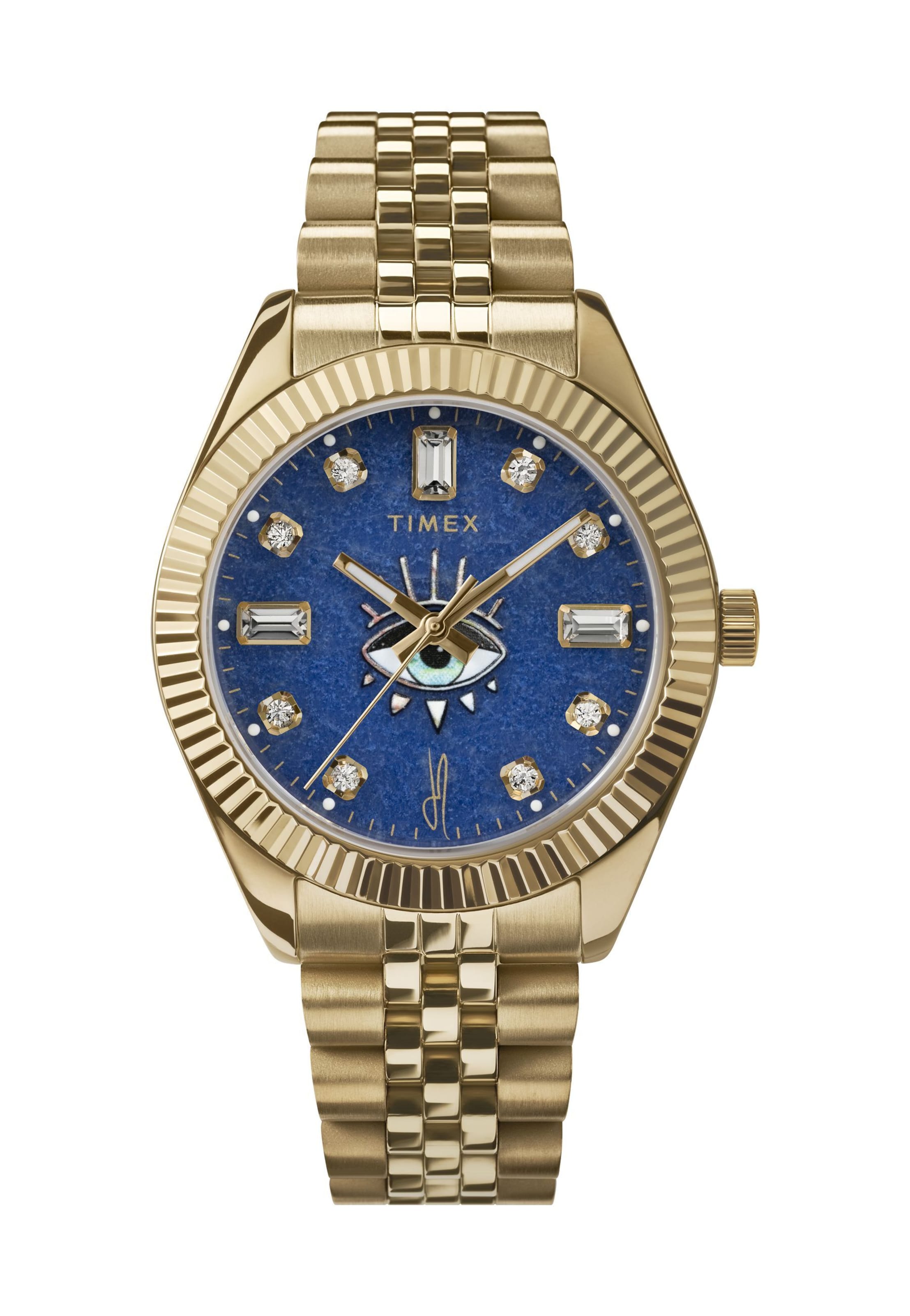 TIMEX Analogt ur 'Timex x Jacquie Aiche' i guld: forside