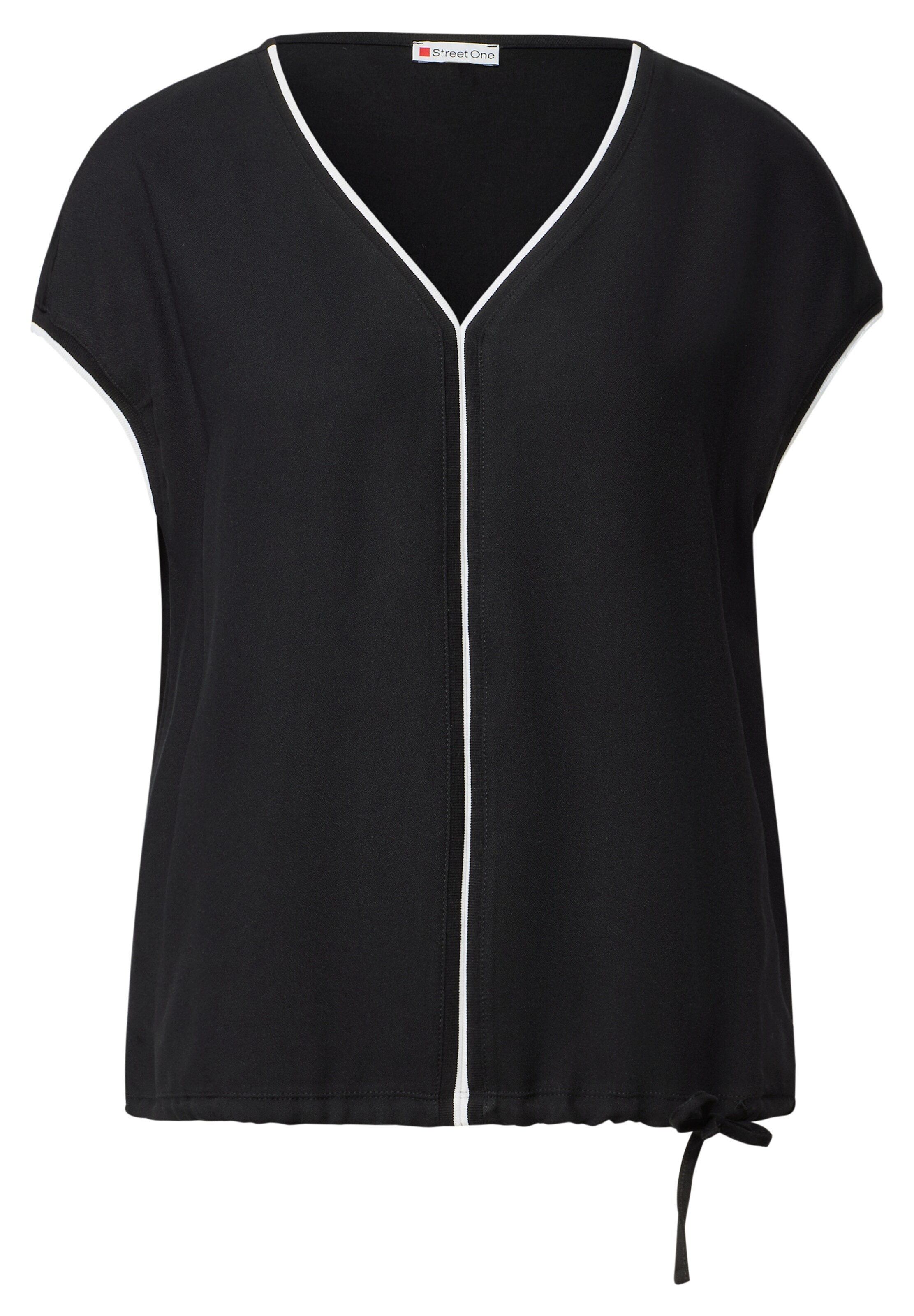 STREET ONE Shirt in Black: front