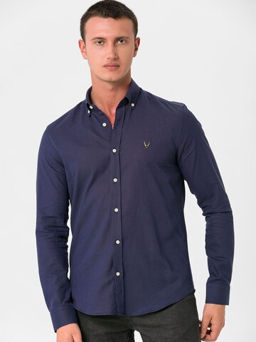 By Diess Collection Slim Fit Hemd 'Boleslao' in Blau
