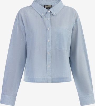 DreiMaster Vintage - Blusa em azul: frente