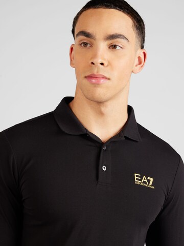 EA7 Emporio Armani Poloshirt in Schwarz