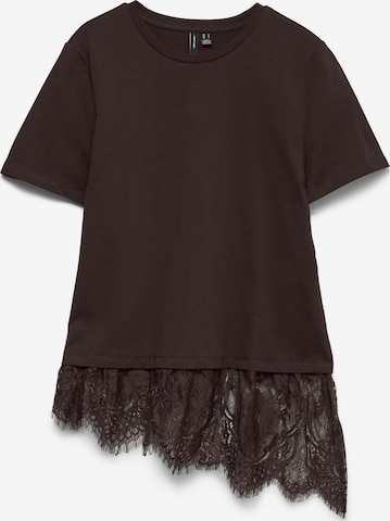 VERO MODA Shirt 'VMBrit' in Brown: front