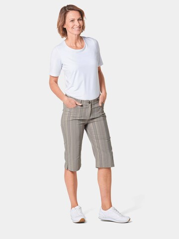 Regular Pantalon Goldner en gris