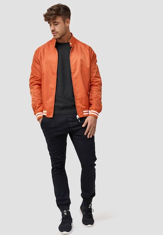 INDICODE JEANS Between-Season Jacket ' Ayser ' in Orange