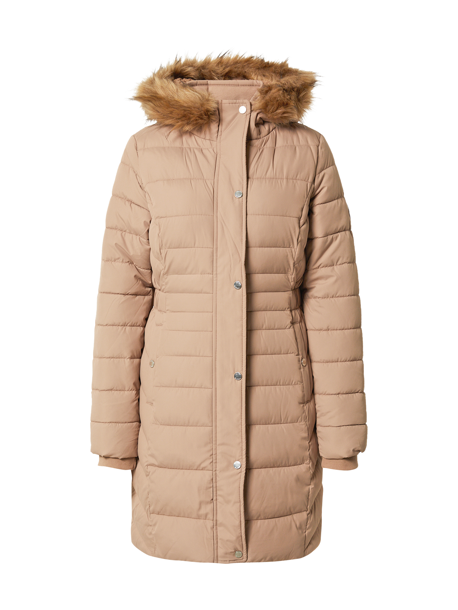 Kobiety Płaszcze HOLLISTER Płaszcz zimowy w kolorze Beżowym 