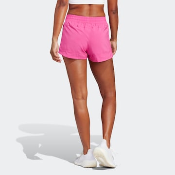 ADIDAS SPORTSWEAR Regular Workout Pants 'Pacer 3-Stripes ' in Pink