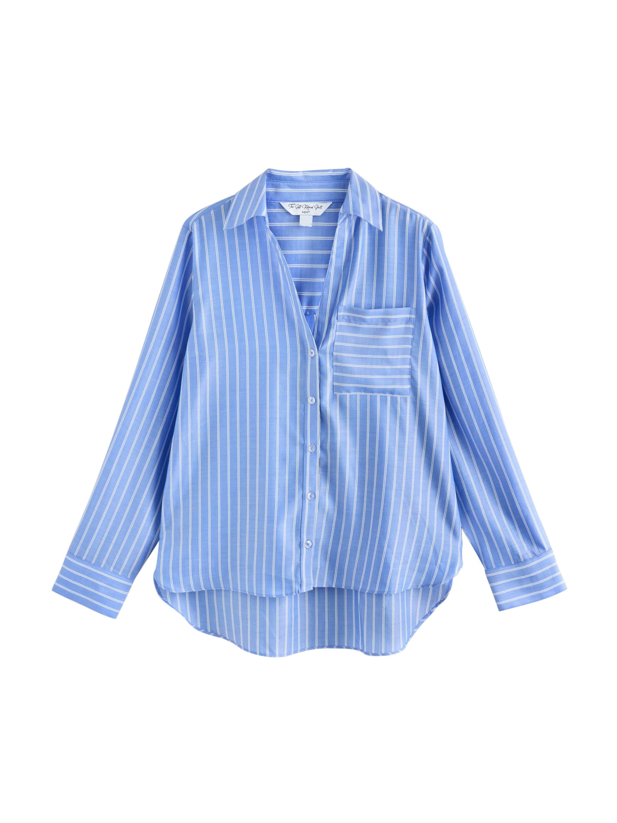 Next Bluse i blå
